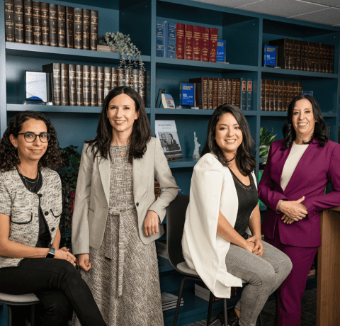 Chicago immigration attorney working in law office